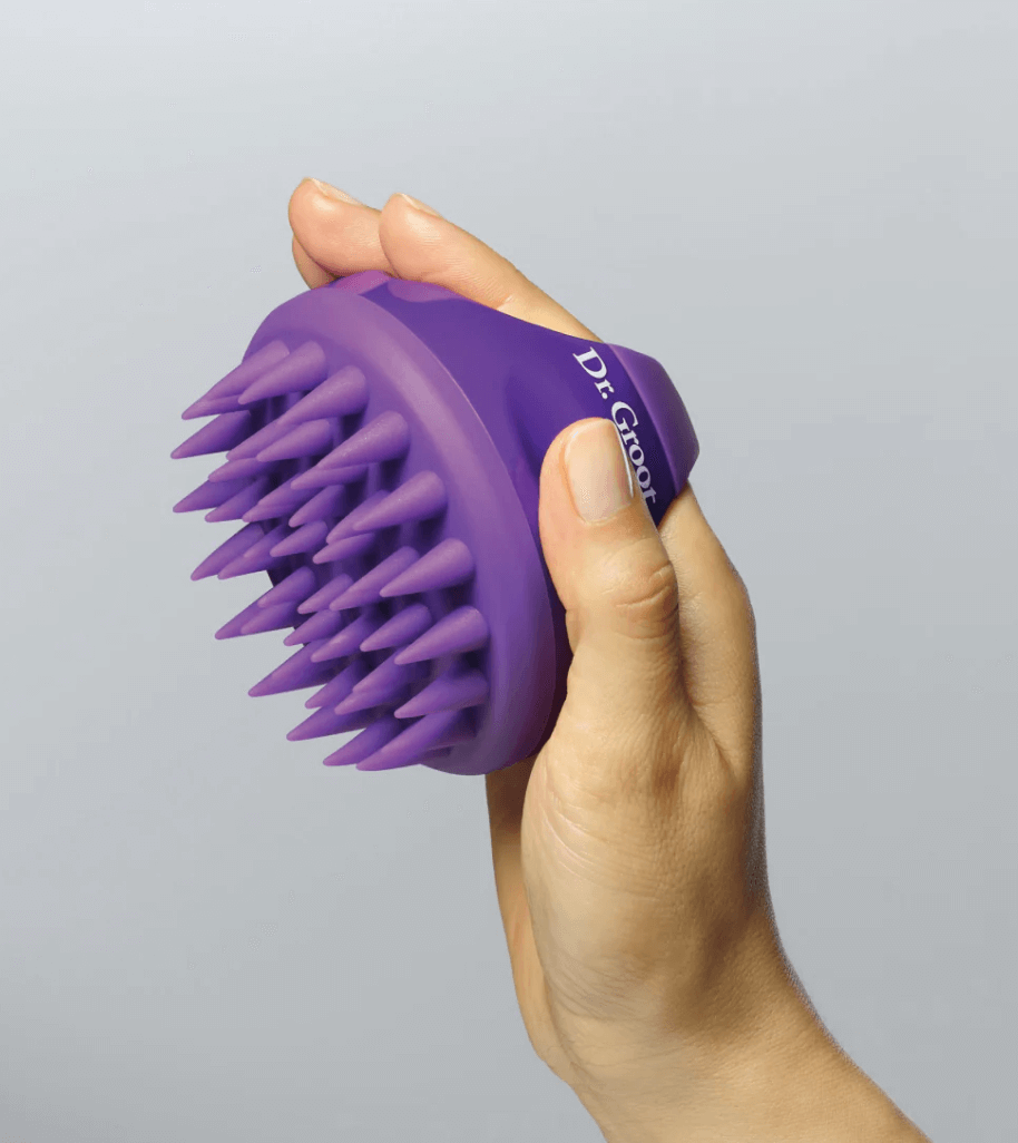 hair thickening - brush